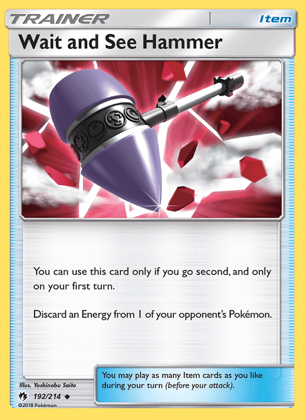 Wait and See Hammer, card 192 from Lost Thunder