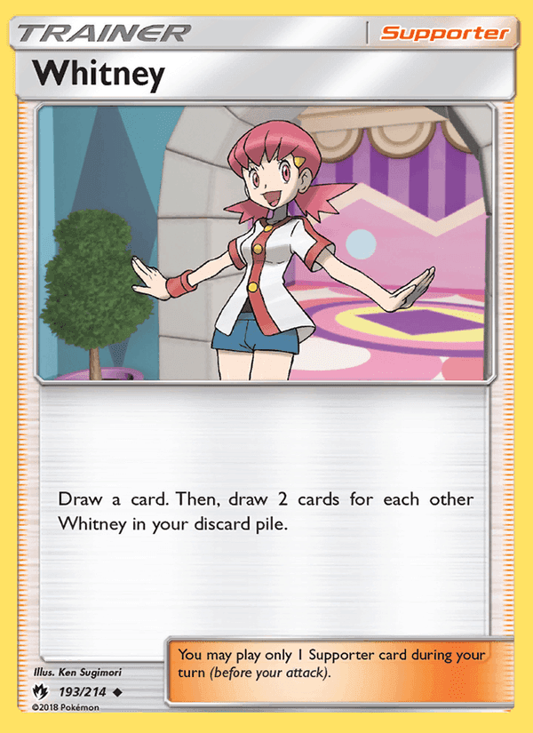 Whitney, card 193 from Lost Thunder