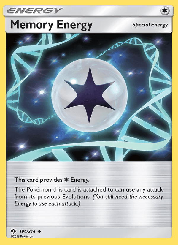 Memory Energy, card 194 from Lost Thunder