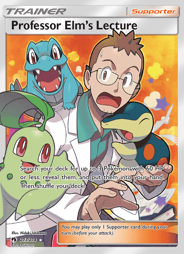 Professor Elm’s Lecture, card 213 from Lost Thunder