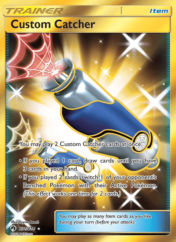 Custom Catcher, card 231 from Lost Thunder