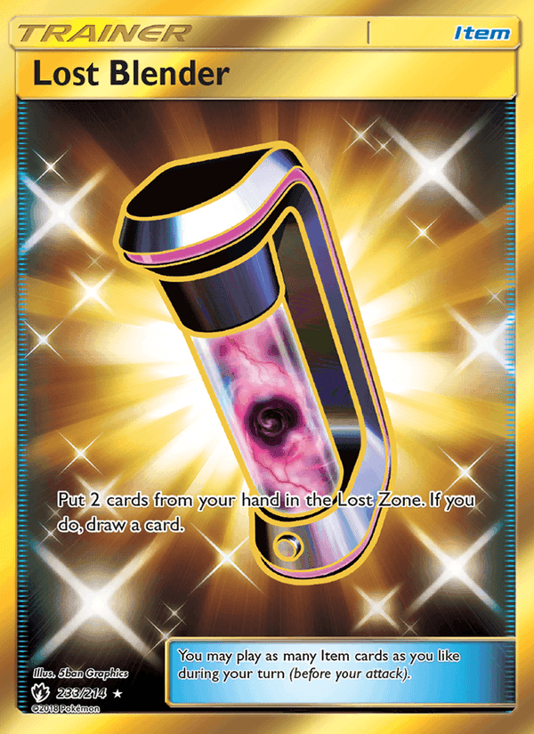 Lost Blender, card 233 from Lost Thunder