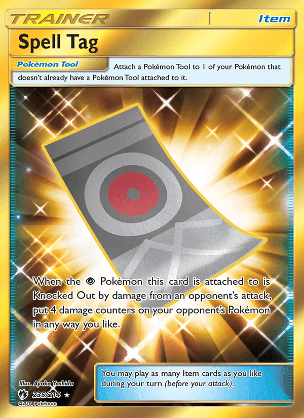 Spell Tag, card 235 from Lost Thunder