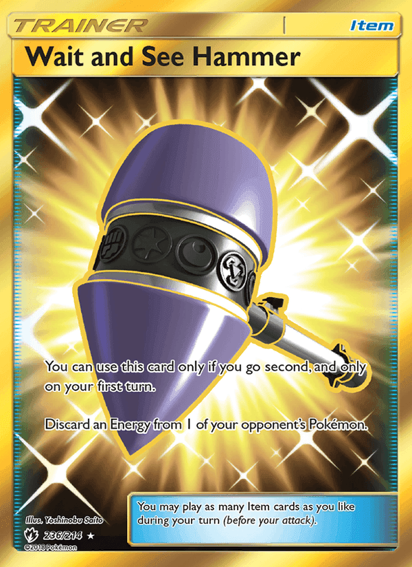 Wait and See Hammer, card 236 from Lost Thunder