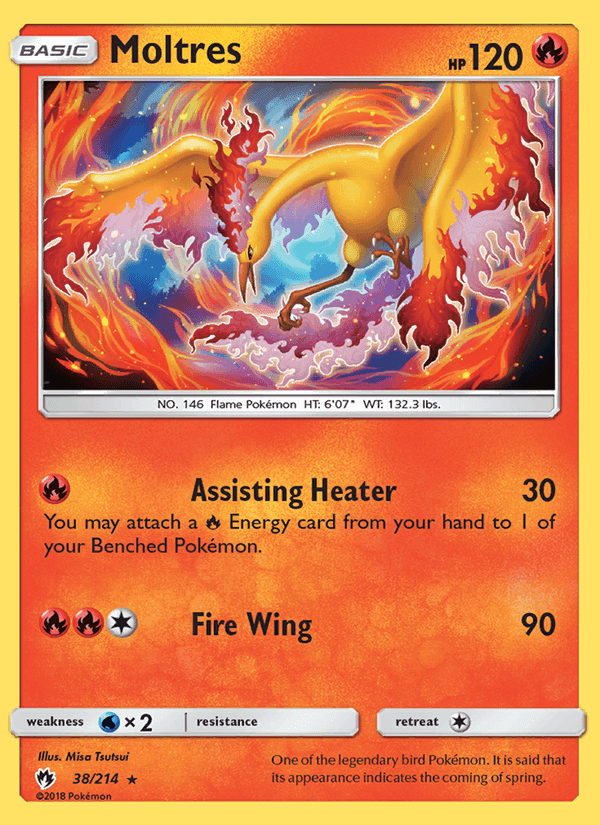 超爆インパクト の 38 番、Moltres