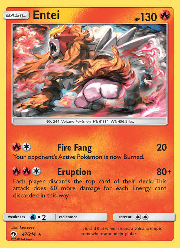 超爆インパクト の 47 番、Entei