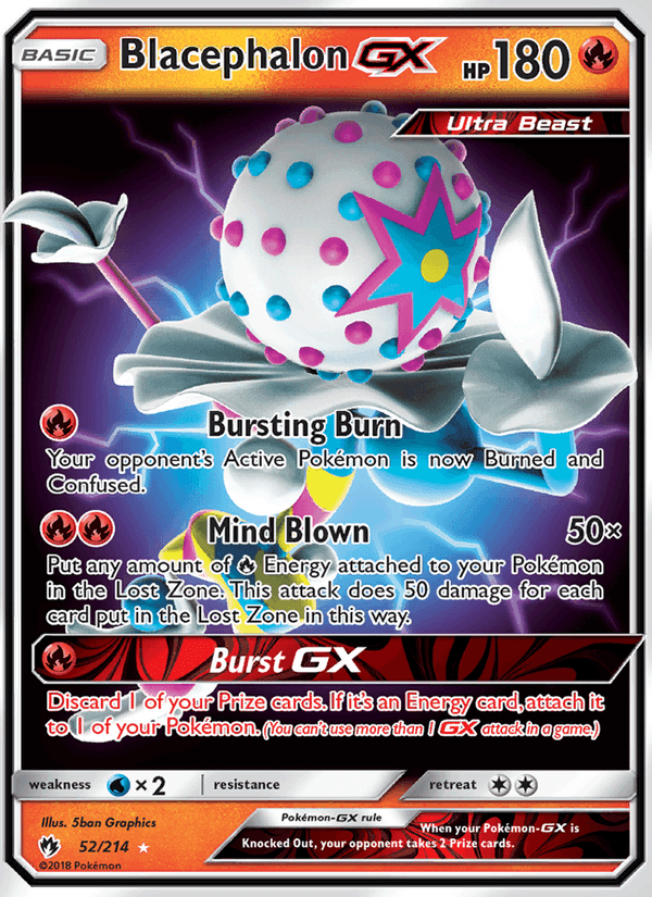 超爆インパクト の 52 番、Blacephalon GX