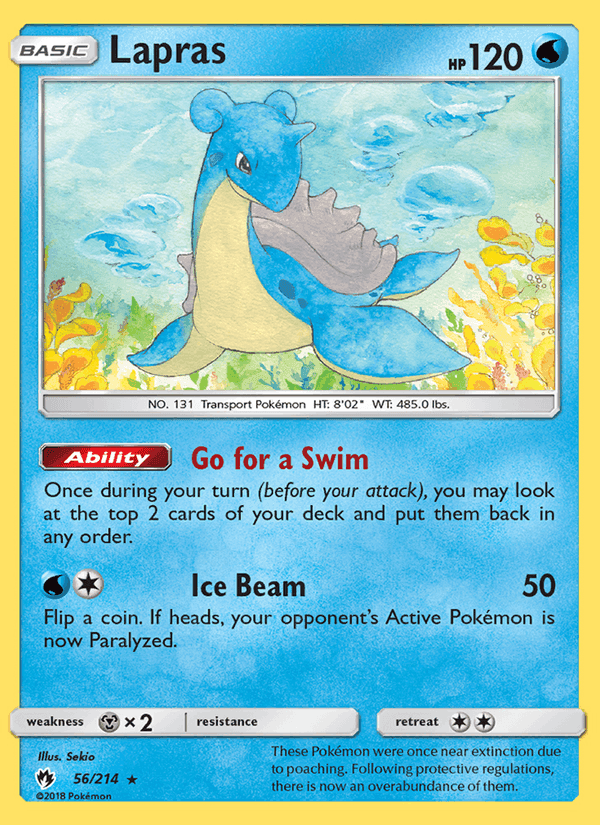超爆インパクト の 56 番、Lapras