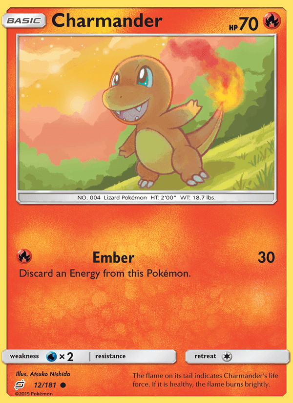 タッグボルト の 12 番、Charmander