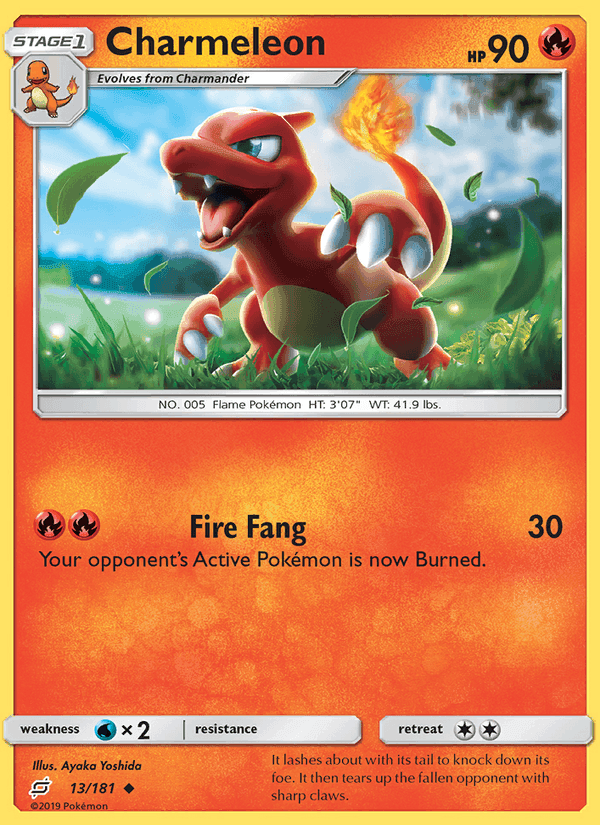 Charmeleon, carte 13 de Team Up