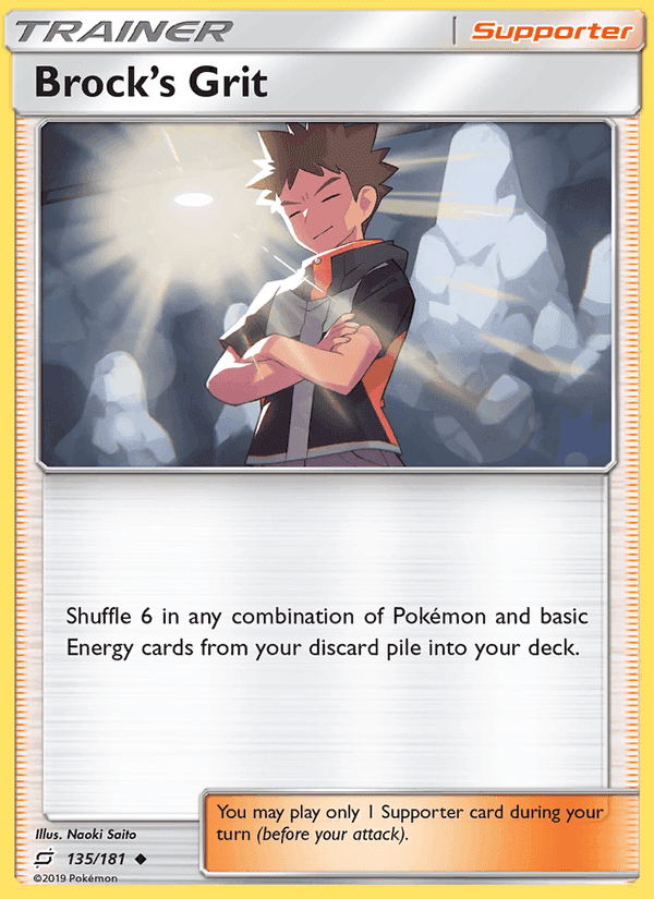 Brock’s Grit, card 135 from Team Up