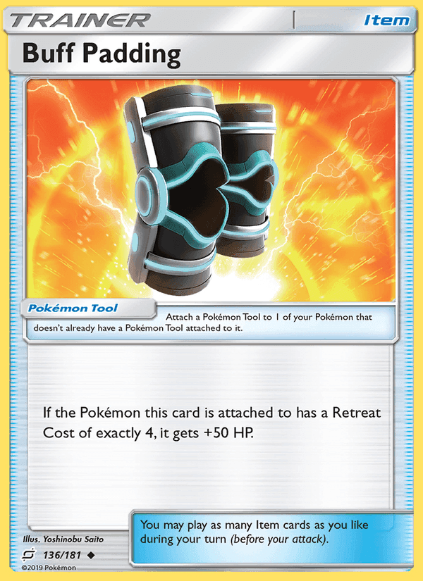 Buff Padding, card 136 from Team Up