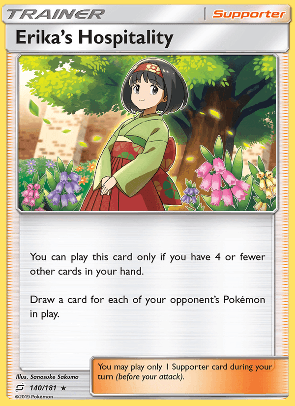 Erika’s Hospitality, card 140 from Team Up