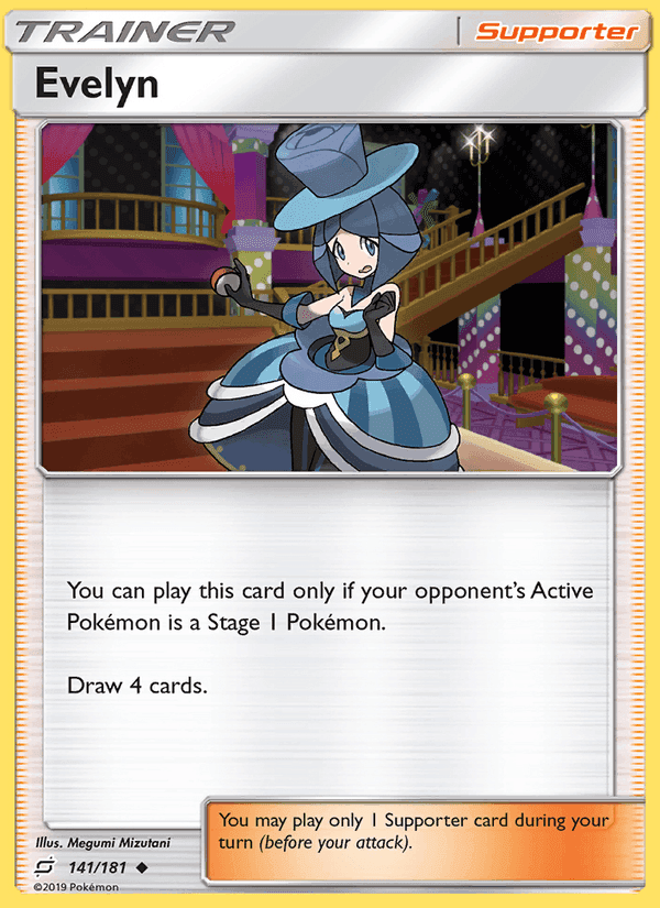 Evelyn, card 141 from Team Up