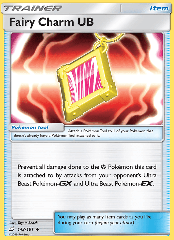Fairy Charm UB, card 142 from Team Up