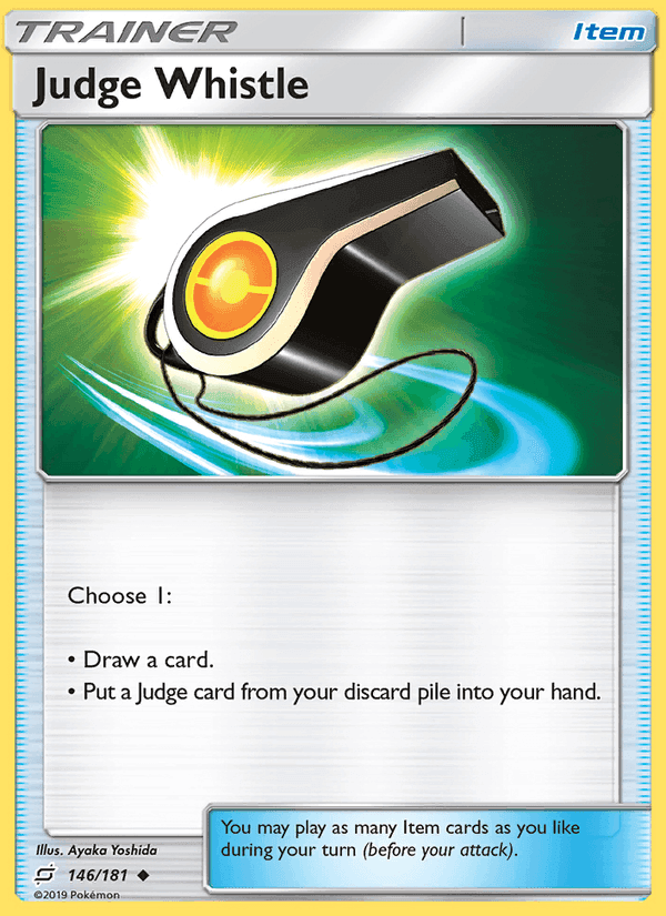 Judge Whistle, card 146 from Team Up