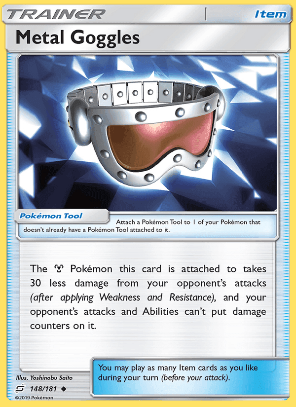 Metal Goggles, card 148 from Team Up