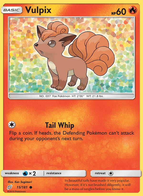 タッグボルト の 15 番、Vulpix
