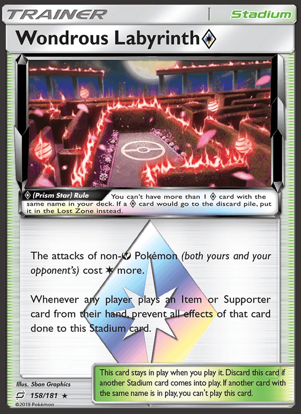 Wondrous Labyrinth ◇, card 158 from Team Up
