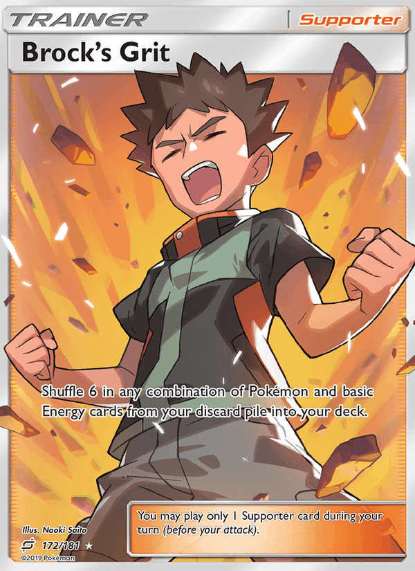 Brock’s Grit, card 172 from Team Up