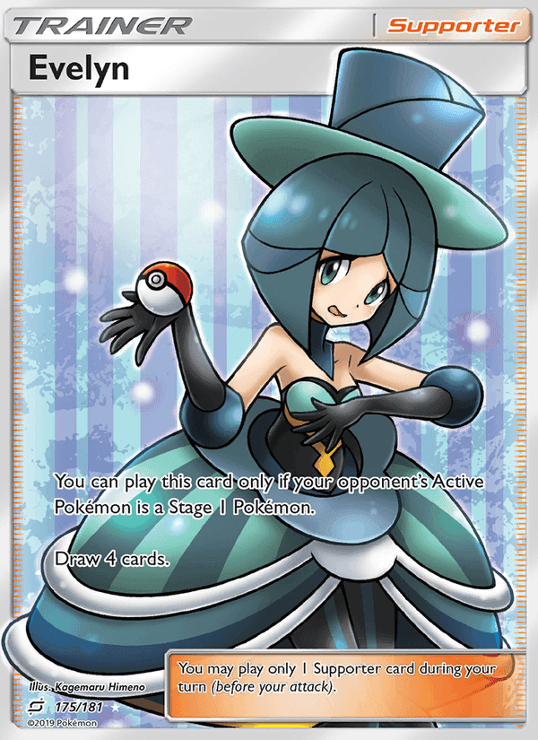 Evelyn, card 175 from Team Up