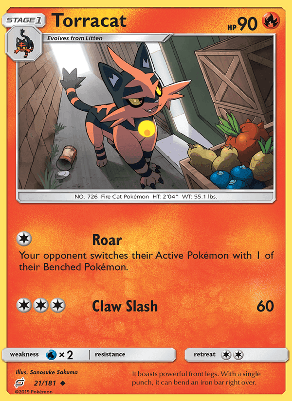 Torracat, carta 21 de Team Up
