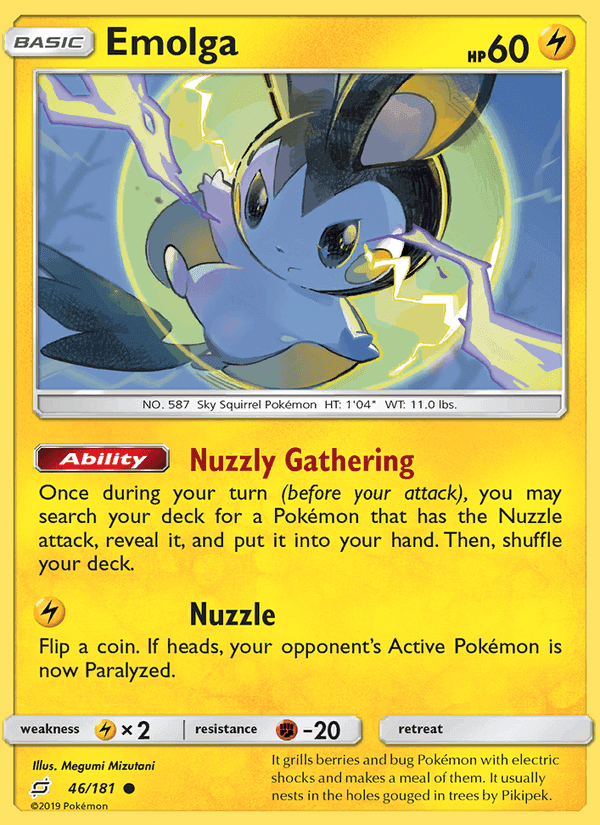 タッグボルト の 46 番、Emolga