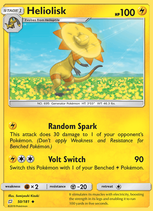 Heliolisk, carte 50 de Team Up