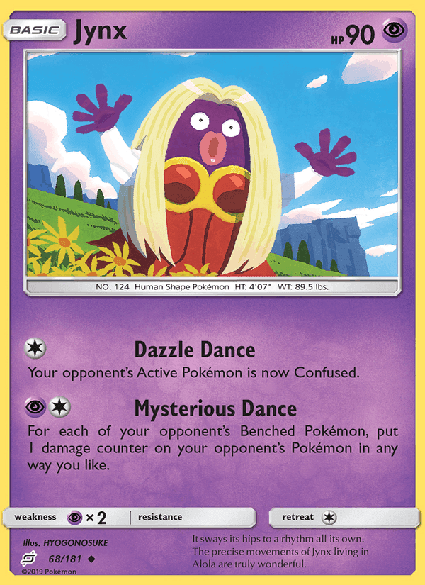 Jynx, card 68 from Team Up