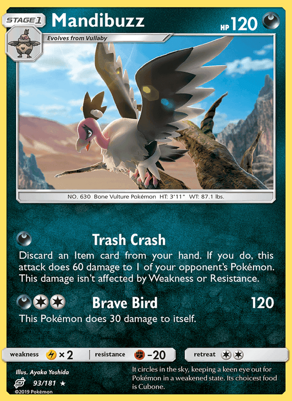 Mandibuzz, card 93 from Team Up