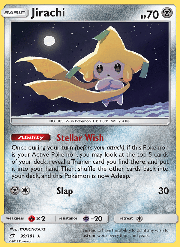 タッグボルト の 99 番、Jirachi