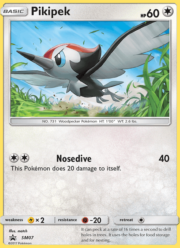 Picassaut, carte SM07 de Promo SM