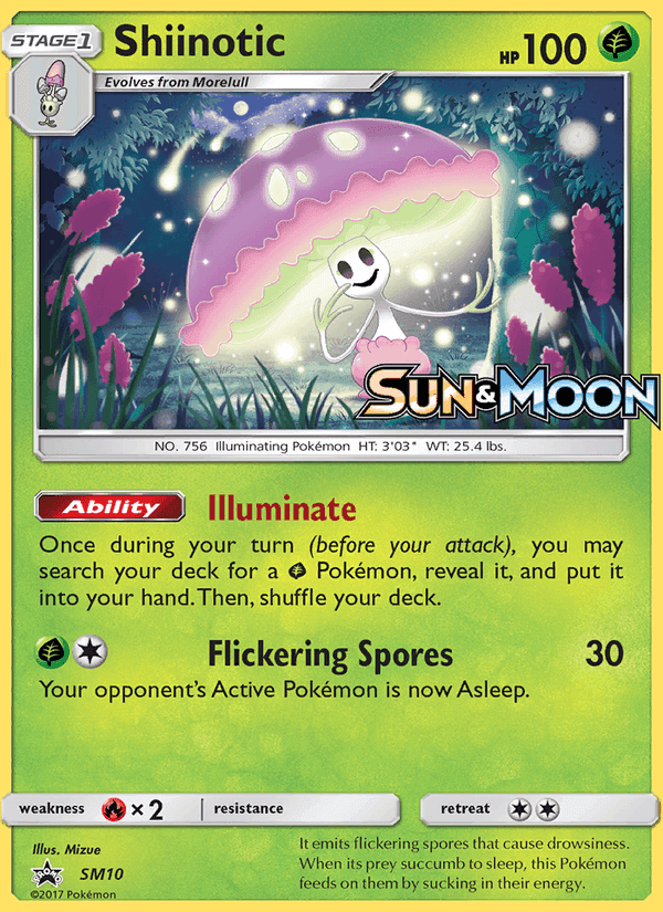 SM Black Star Promos の SM10 番、Shiinotic