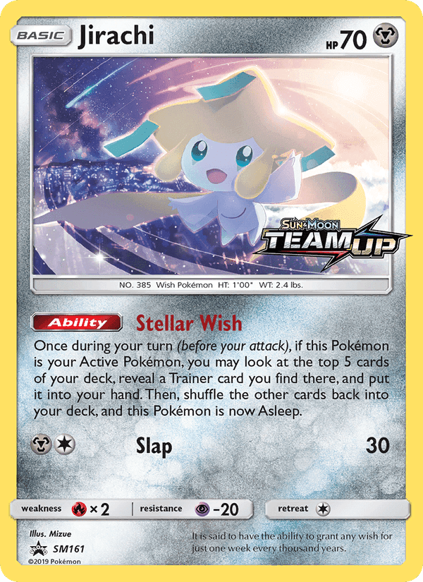 Jirachi, carte SM161 de Promo SM