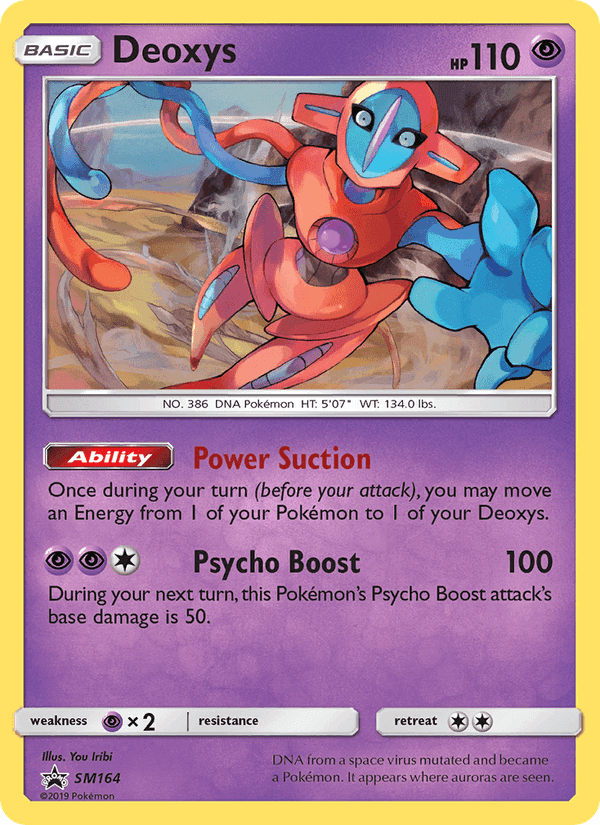 Deoxys, carte SM164 de Promo SM