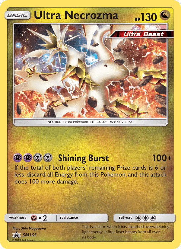 Ultra Necrozma, card SM165 from SM Black Star Promos