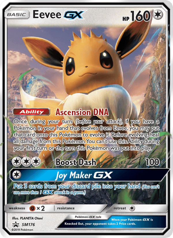Eevee GX, carta SM176 di SL Promo