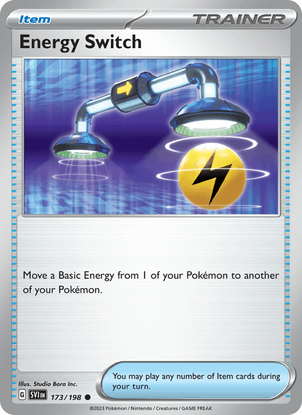 Energy Switch, card 173 from Scarlet & Violet