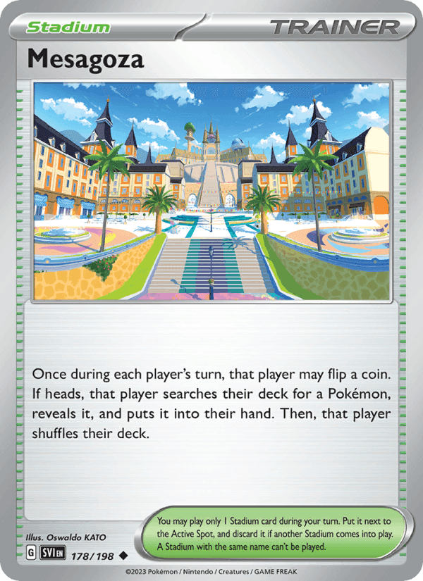 Mesagoza, card 178 from Scarlet & Violet