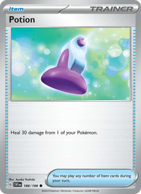 Potion, card 188 from Scarlet & Violet