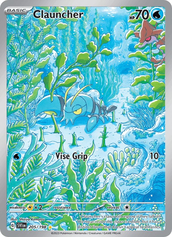 Clauncher, card 205 from Scarlet & Violet