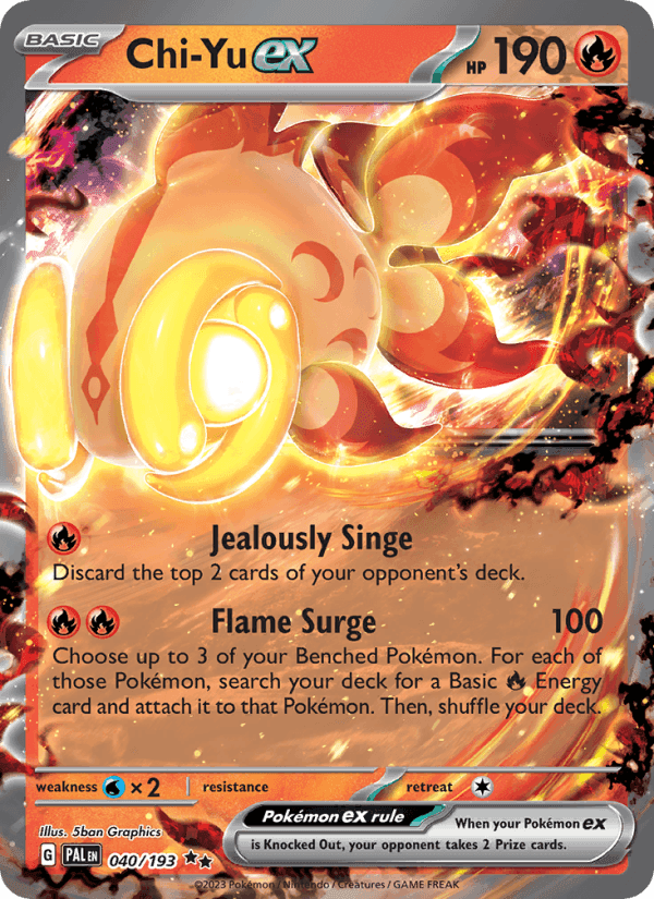 Chi-Yu ex, carta 040 di Paldea Evolved