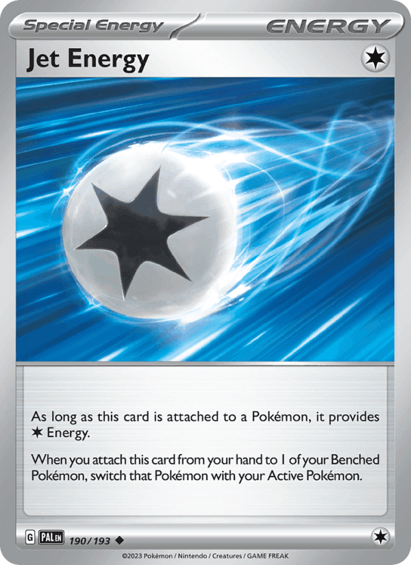 Jet Energy, card 190 from Paldea Evolved