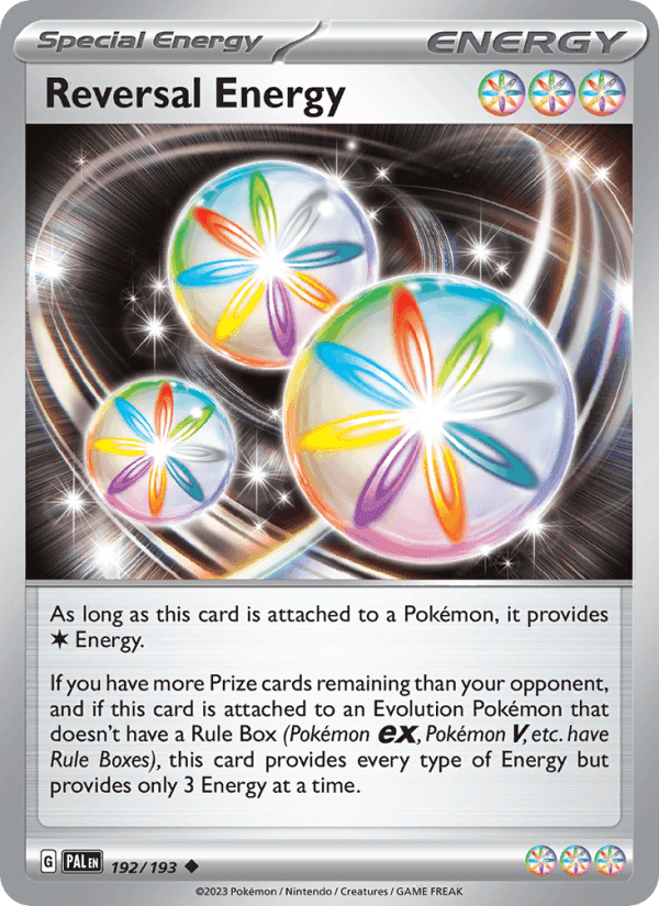 Reversal Energy, card 192 from Paldea Evolved