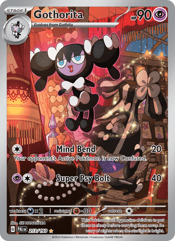 Gothorita, carta 213 di Paldea Evolved