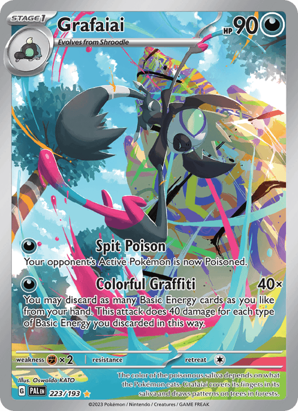 Paldea Evolved の 223 番、Grafaiai