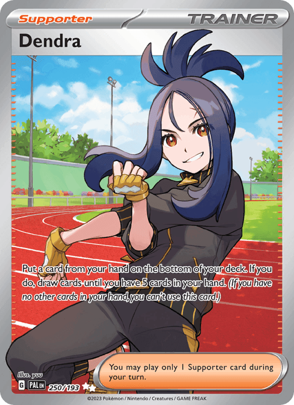 Dendra, card 250 from Paldea Evolved
