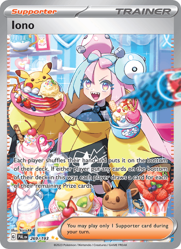 Iono, card 269 from Paldea Evolved