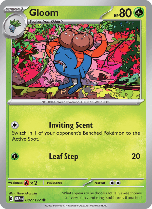 Gloom, carta 002 di Obsidian Flames