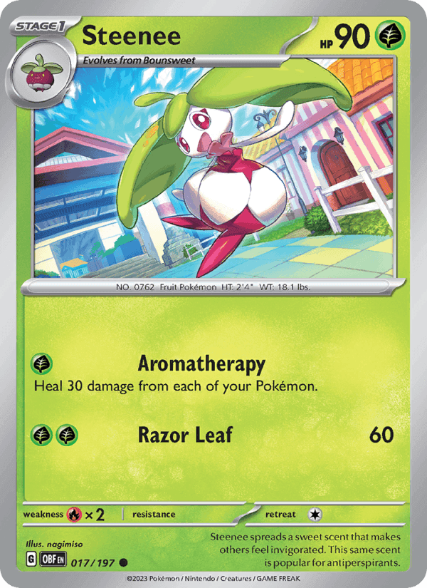Steenee, carte 017 de Obsidian Flames
